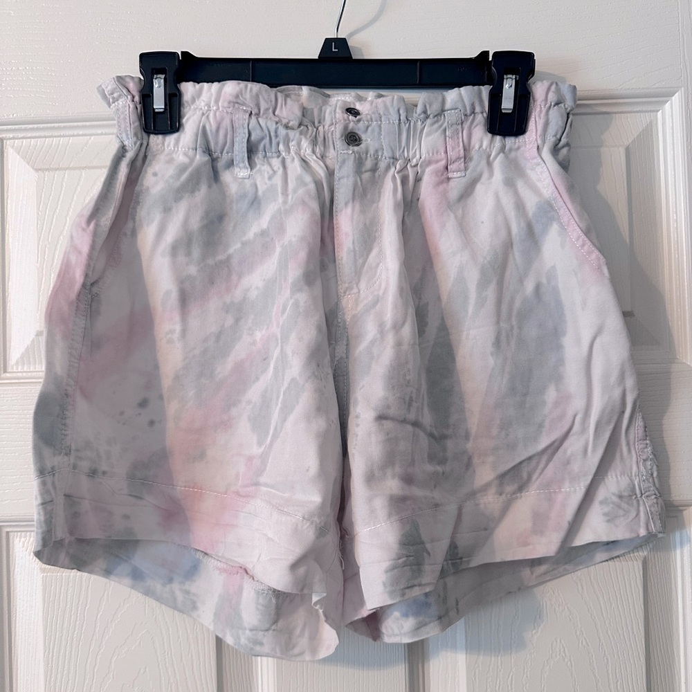 Tie dye shorts